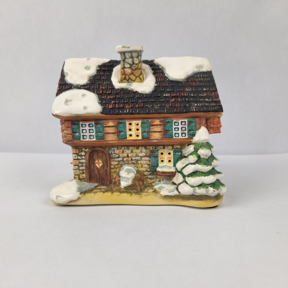 M.J. Hummel Company's Coming Hawthorne Village Christmas House 235A Box COA
